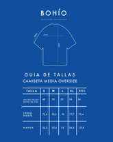 Camiseta Unisex Media Oversize Raíces Ancestrales Marfil (Algodón 270 Gr)